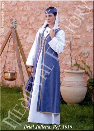 Brial Julieta azul + t�nica, talla M (liquidaci�n)